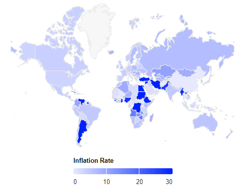 Inflation Map